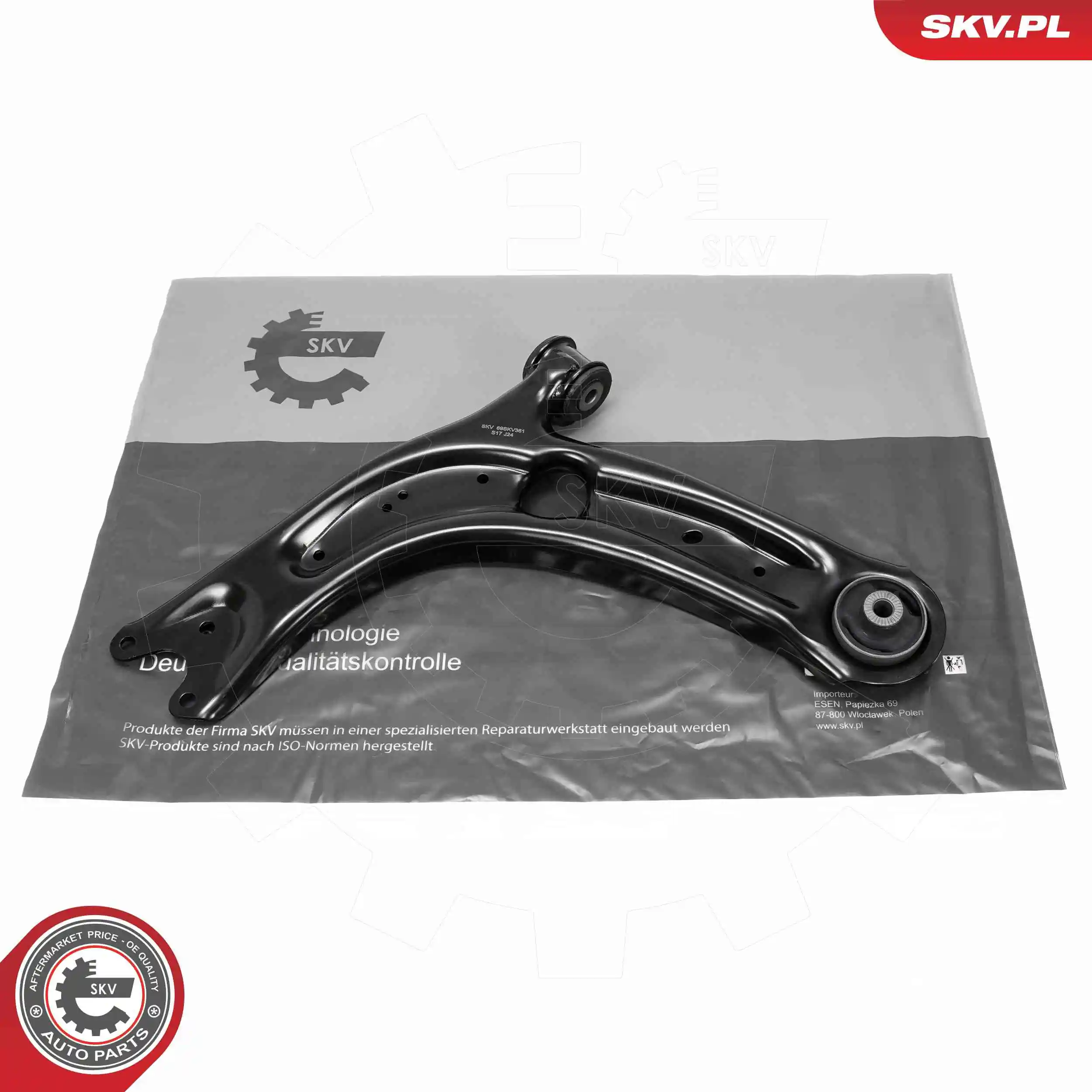 Control/Trailing Arm, wheel suspension
